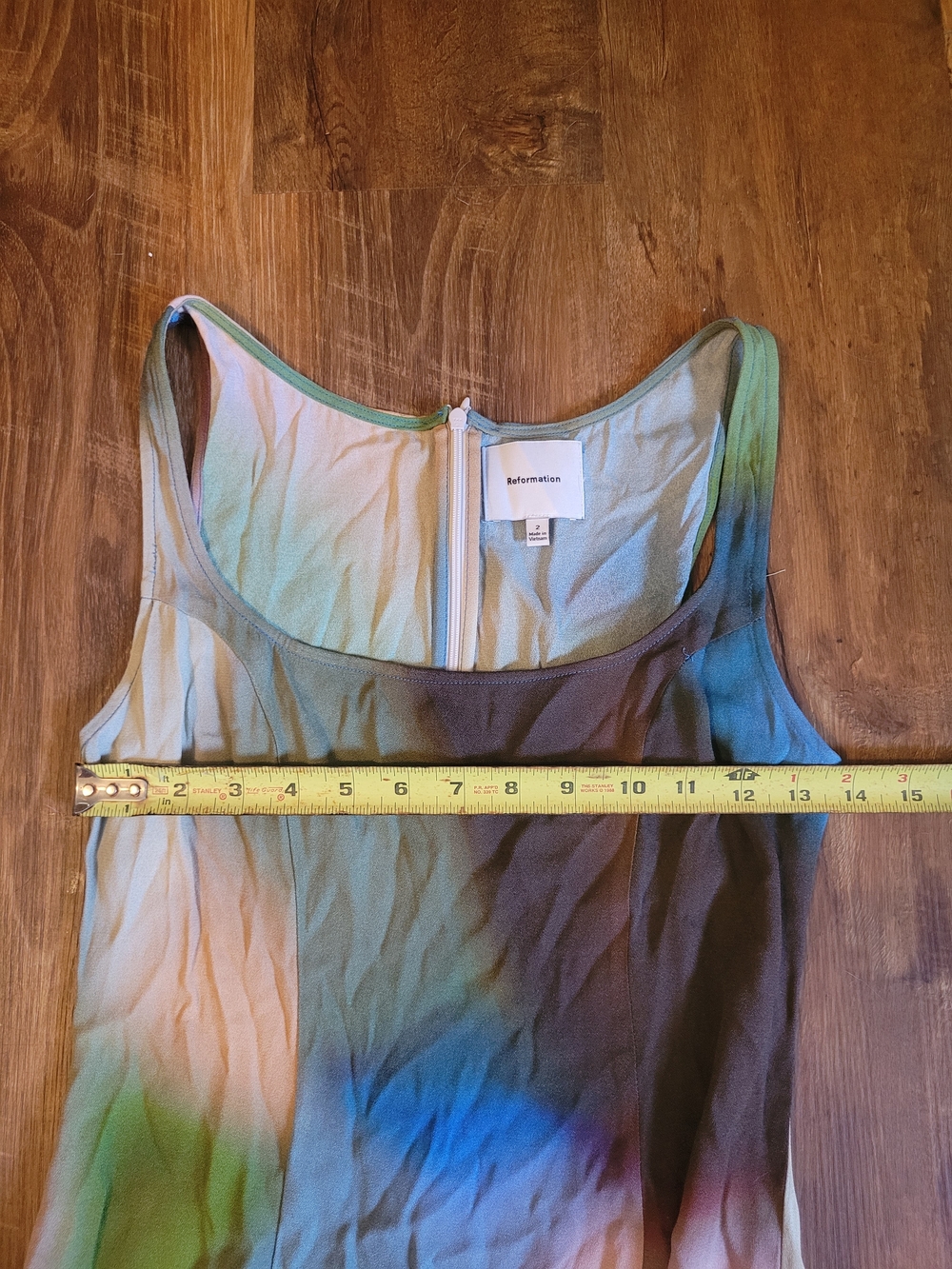 Reformation Multi-Color Mini Dress - Picture 9 of 11